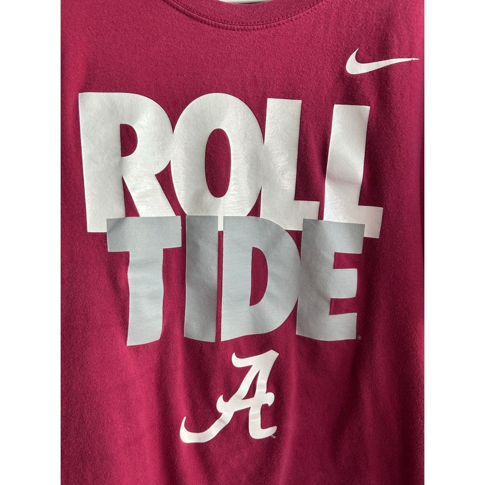 Nike Red Roll Tide Alabama T-Shirt Mens XXL - Picture 9 of 10